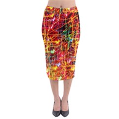 Design Art Pattern Midi Pencil Skirt by artworkshop