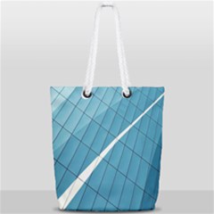 Design Texture Full Print Rope Handle Tote (small) by artworkshop