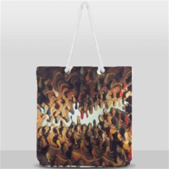 Art Installation Science Museum London Full Print Rope Handle Tote (large) by artworkshop