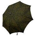 Green Grunge Background Hook Handle Umbrellas (Small) View2