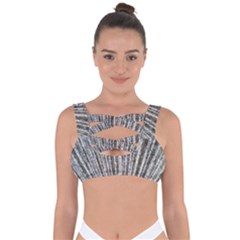 Light Cloud Bandaged Up Bikini Top by artworkshop