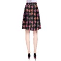 Mixed Colors Flowers Motif Pattern A-Line Skirt View2