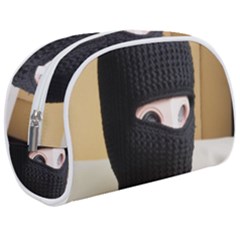 Ski Mask  Make Up Case (medium) by Holyville
