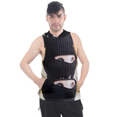Ski Mask  Men s Sleeveless Hoodie by Holyville