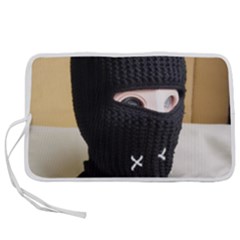 Ski Mask  Pen Storage Case (l) by Holyville