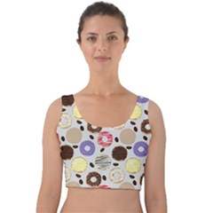 Donuts! Velvet Crop Top by fructosebat