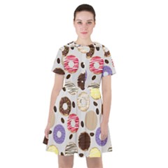 Donuts! Sailor Dress by fructosebat