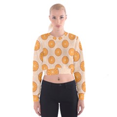 Orange Slices! Cropped Sweatshirt by fructosebat