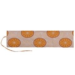 Orange Slices! Roll Up Canvas Pencil Holder (l) by fructosebat