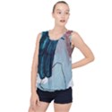 Abstract T- Shirt Abstract 35 Bubble Hem Chiffon Tank Top View1