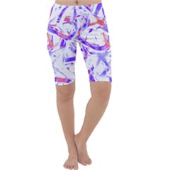 Abstract T- Shirt Entangled In Chaos T- Shirt Cropped Leggings  by maxcute