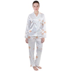 Australian Shepherd T- Shirt Australian Shepherd Dog Pattern T- Shirt Women s Long Sleeve Satin Pajamas Set	 by maxcute