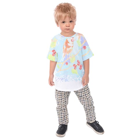 Bird Lover T- Shirtbird T- Shirt (10) Kids  Raglan Tee by maxcute