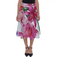 Botanical T- Shirt Botanical Graceful Revival T- Shirt Perfect Length Midi Skirt by maxcute