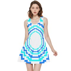 Easter Eggs T- Shirt Easter Egg Design T- Shirt Inside Out Reversible Sleeveless Dress by maxcute
