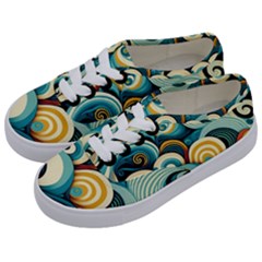 Waves Kids  Classic Low Top Sneakers by fructosebat