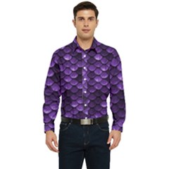 Purple Scales! Men s Long Sleeve  Shirt by fructosebat
