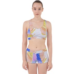 Feathers Design T- Shirtfeathers T- Shirt (4) Work It Out Gym Set by maxcute