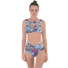 Hawaii T- Shirt Hawaii Blossom Fashion T- Shirt Bandaged Up Bikini Set  by maxcute