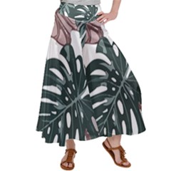Hawaii T- Shirt Hawaii Flower T- Shirt Satin Palazzo Pants by maxcute