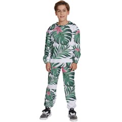 Hawaii T- Shirt Hawaii Leather Flower Garden T- Shirt Kids  Sweatshirt Set by maxcute