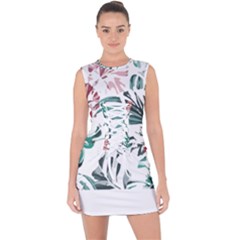 Hawaii T- Shirt Hawaii Puff Pattern T- Shirt Lace Up Front Bodycon Dress by maxcute