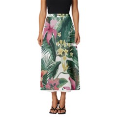 Hawaii T- Shirt Hawaii Souls Pattern T- Shirt Classic Midi Chiffon Skirt by maxcute