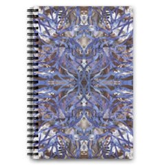 Denim Blend Repeats I 5 5  X 8 5  Notebook by kaleidomarblingart