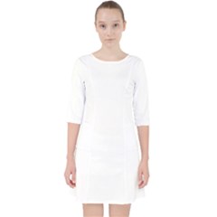 Mandala Art T- Shirt M A N D A L A 025 T- Shirt Quarter Sleeve Pocket Dress by maxcute