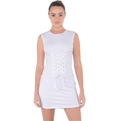 Mandala Art T- Shirt Mandala Circle Magic 015 T- Shirt Lace Up Front Bodycon Dress by maxcute
