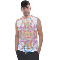 Mandala T- Shirt Tailed Mandala T- Shirt Men s Regular Tank Top by maxcute
