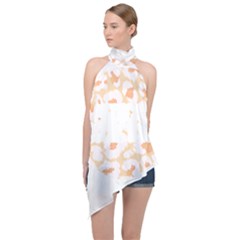 Medical Secretary T- Shirt Medical Secretary Appreciation T- Shirt Halter Asymmetric Satin Top by maxcute