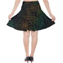 Background Pattern Texture Design Velvet High Waist Skirt View2