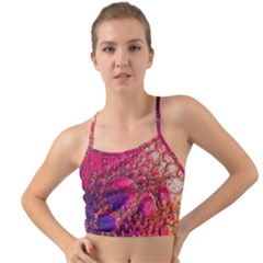 Colorful Bubbles Abstract Art Mini Tank Bikini Top by Jancukart