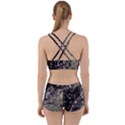 Black Marble Abstract Pattern Texture Work It Out Gym Set View2