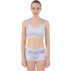 Silhouette Design T- Shirt Vintage Leaves Silhouette Design Border Pastel Colours T- Shirt Work It Out Gym Set by maxcute