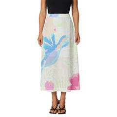 Tropical T- Shirt Tropical Fashion Deforest T- Shirt Classic Midi Chiffon Skirt by maxcute