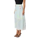 Tropical T- Shirt Tropical Garden Flower Bean T- Shirt Classic Midi Chiffon Skirt View2