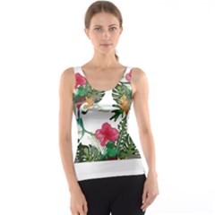 Tropical T- Shirt Tropical Graceful Anomaliflor T- Shirt Tank Top by maxcute