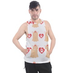 Tzu Dog T- Shirt Shih Tzu Dog Lover Cute Pattern T- Shirt Men s Sleeveless Hoodie by maxcute
