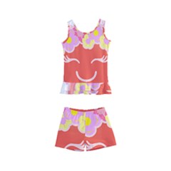 Unicorn T- Shirt Cute Unicorn Heart Valentines Day Design T- Shirt Kids  Boyleg Swimsuit by maxcute