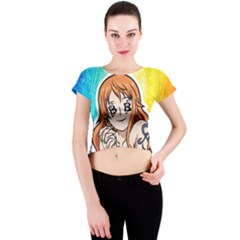 Nami Lovers Money Crew Neck Crop Top by designmarketalsprey31