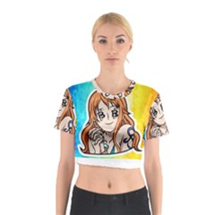 Nami Lovers Money Cotton Crop Top by designmarketalsprey31