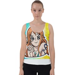 Nami Lovers Money Velvet Tank Top by designmarketalsprey31