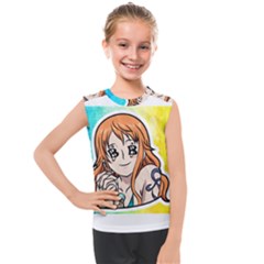Nami Lovers Money Kids  Mesh Tank Top by designmarketalsprey31