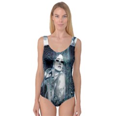 Sapphire Slime Princess Tank Leotard  by MRNStudios