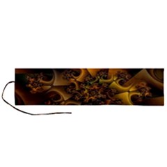Digitalartflower Roll Up Canvas Pencil Holder (l) by Sparkle
