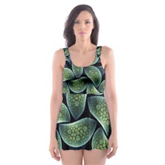 Digitalartflower Skater Dress Swimsuit by Sparkle