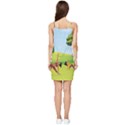 Large Summer Tie Front Dress View2