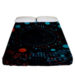 Big Data Abstract Abstract Background Fitted Sheet (king Size) by Pakemis